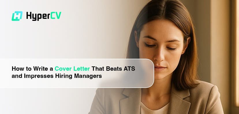 How to Write a Cover Letter That Beats ATS and Impresses Hiring Managers (2025 Guide)