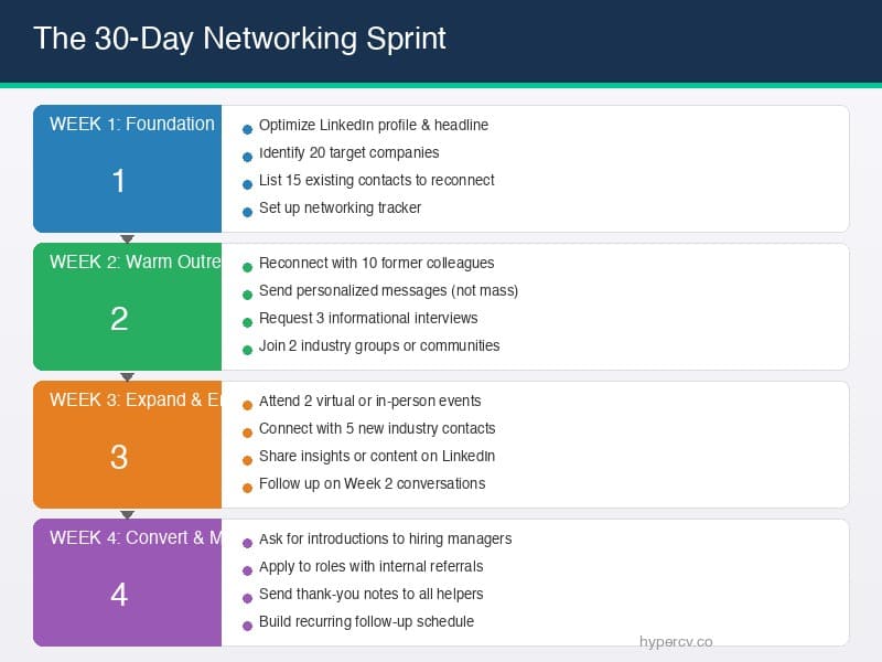 The 30-Day Networking Sprint