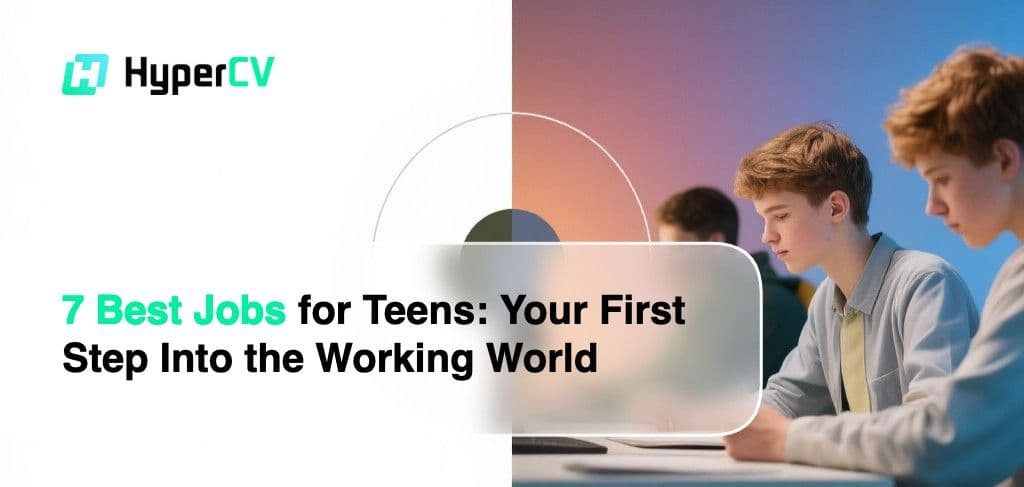7 Best Jobs for Teens: Start Your Career Journey Today