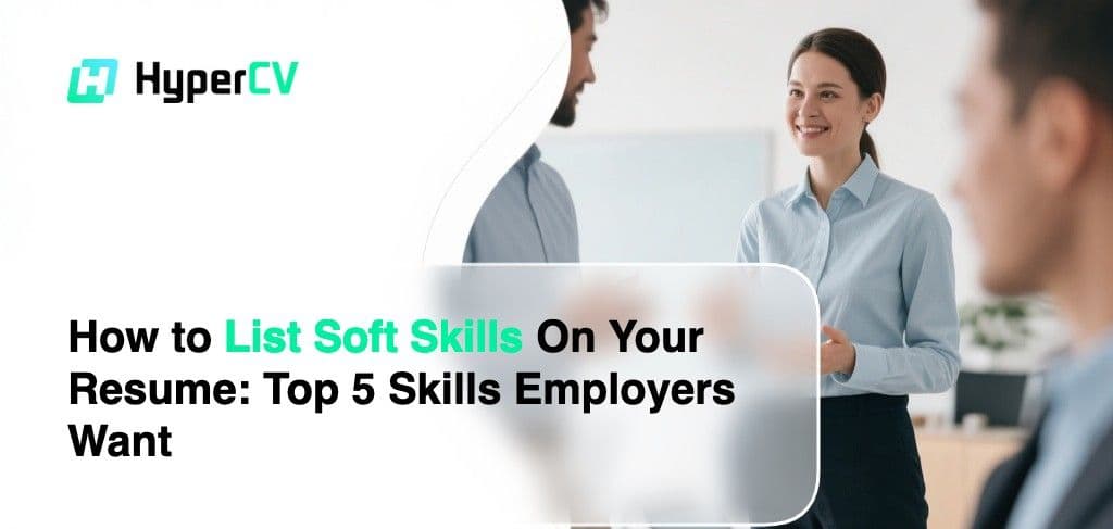 How to List Soft Skills On Your Resume: Top 5 Skills Employers Want