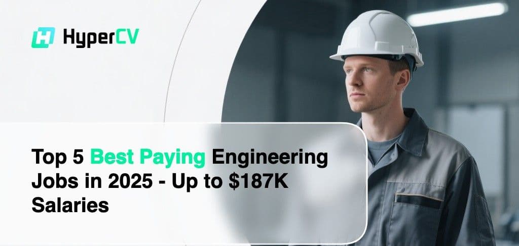 Top 5 Best Paying Engineering Jobs in 2025 - Up to $187K Salaries